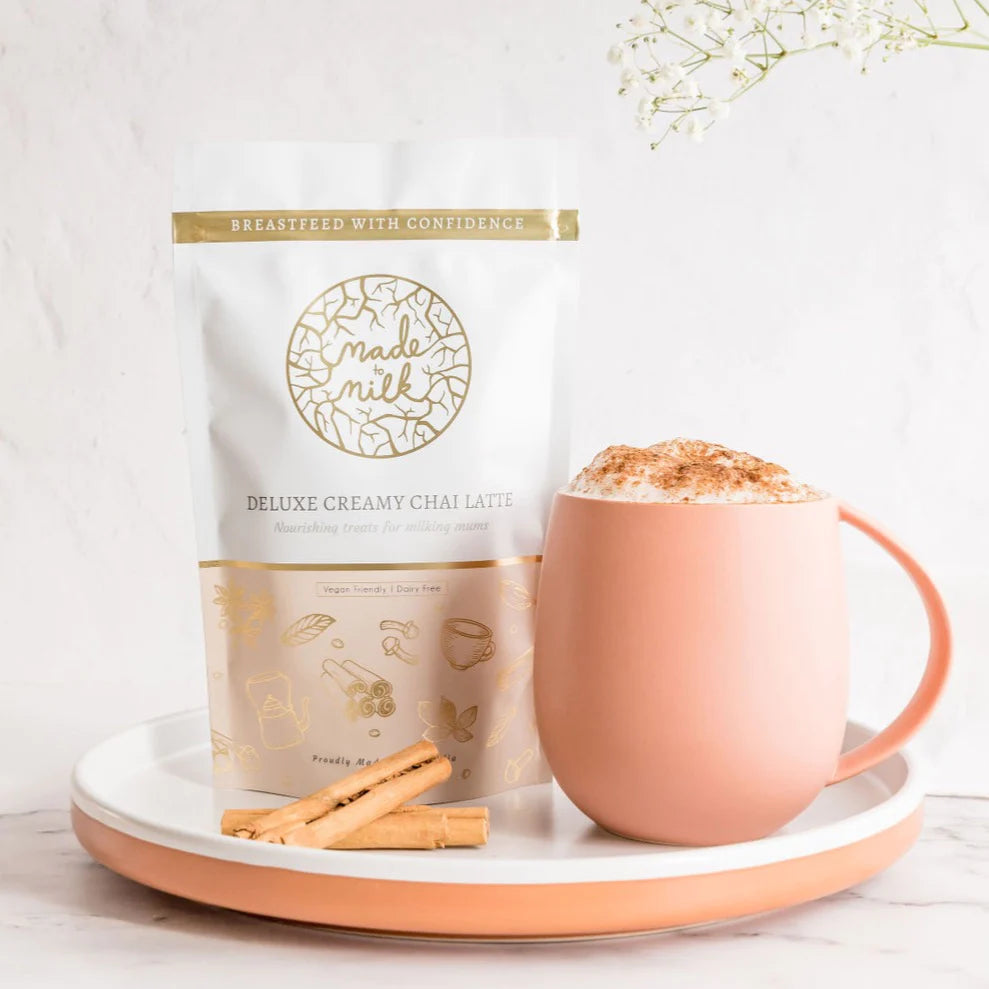 Deluxe Creamy Chai Latte Lactation Drink-Made to Milk