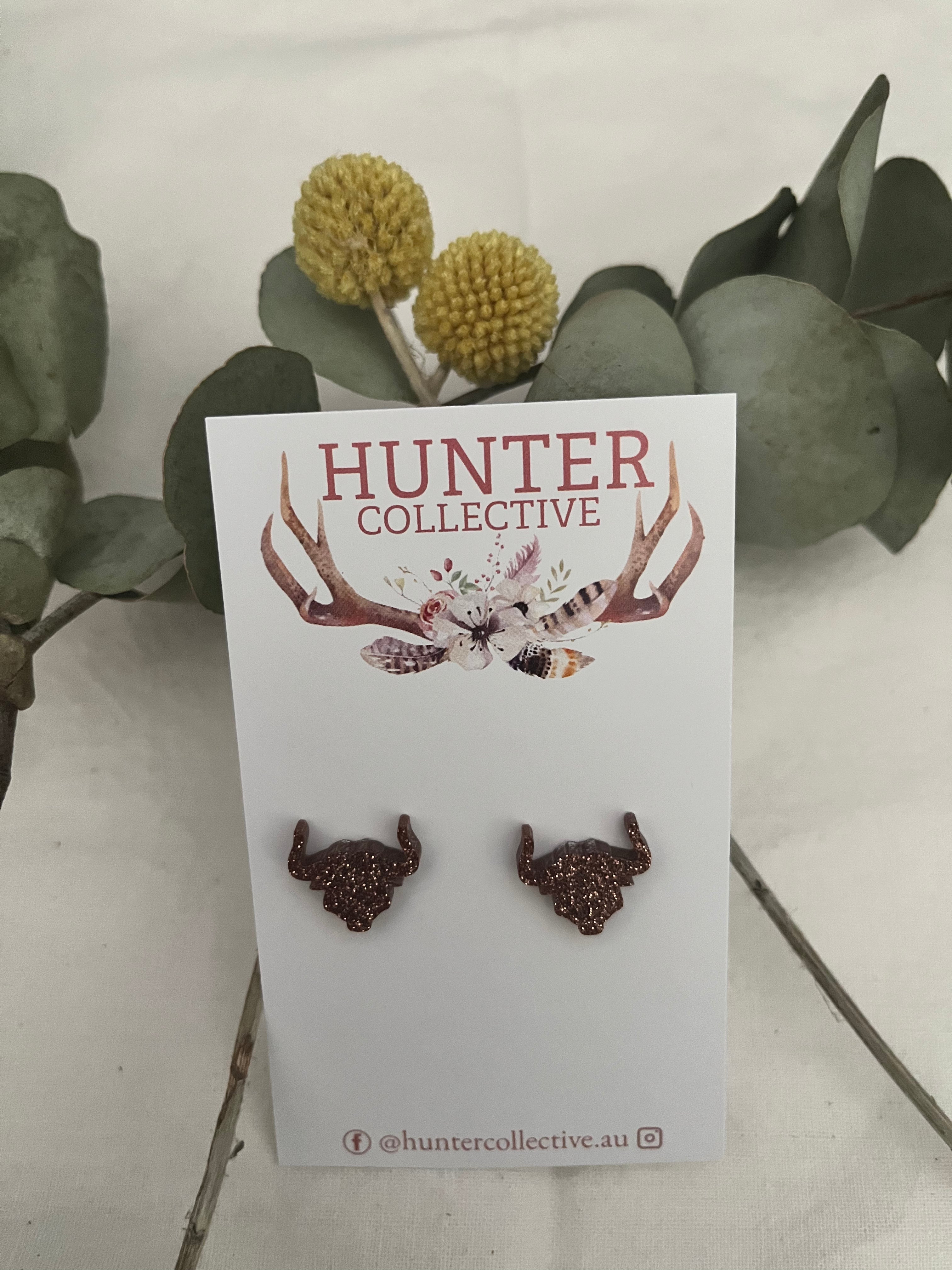 Longhorn studs Earrings