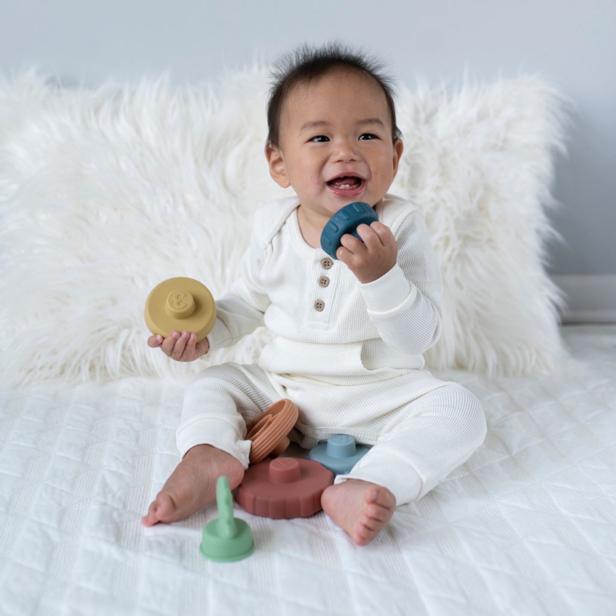 Itzy Stacker | Stacking + Teething Toy