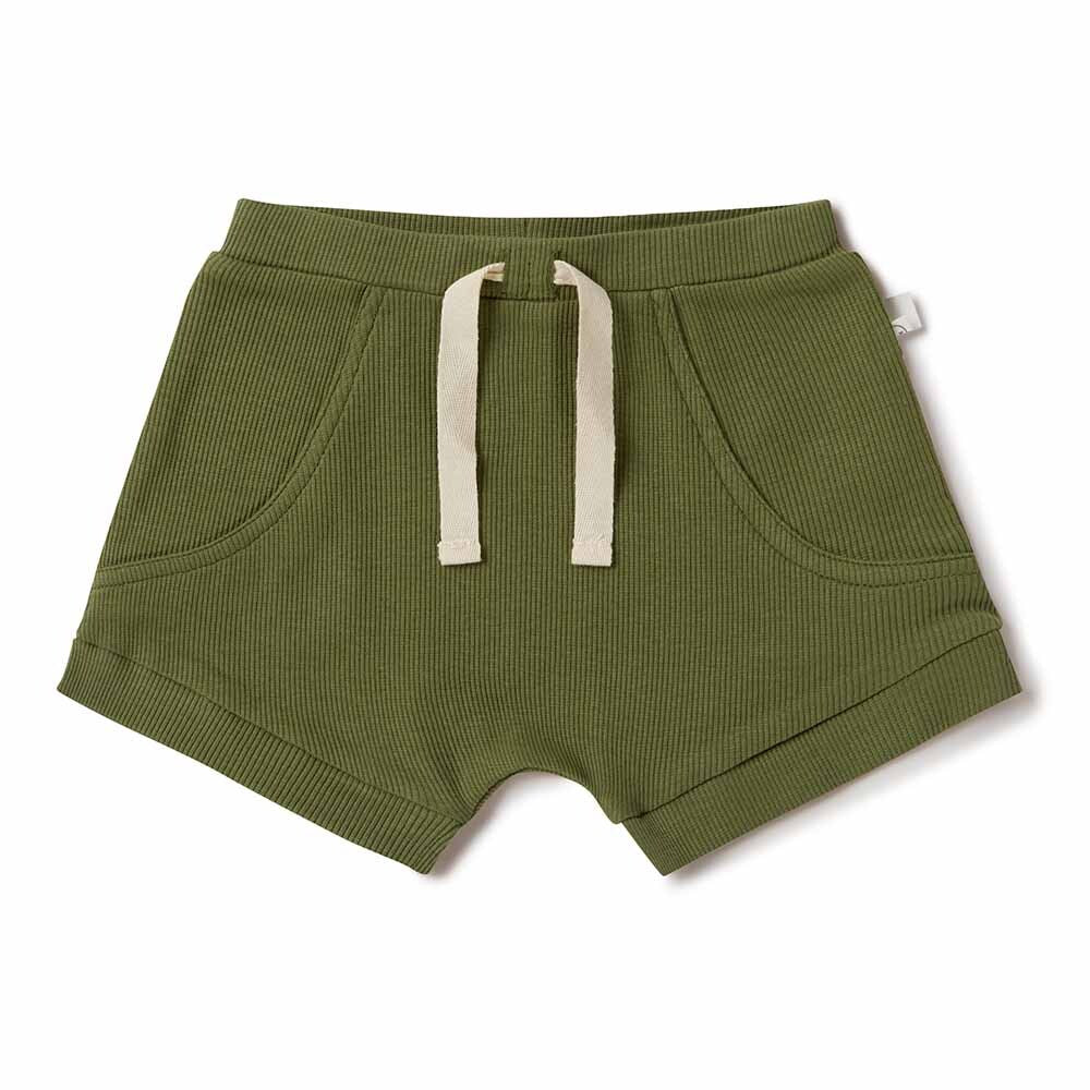 Olive | Organic Shorts