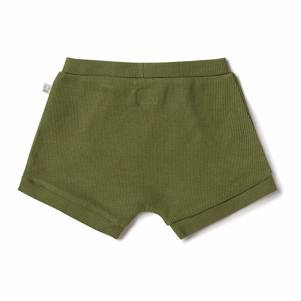 Olive | Organic Shorts