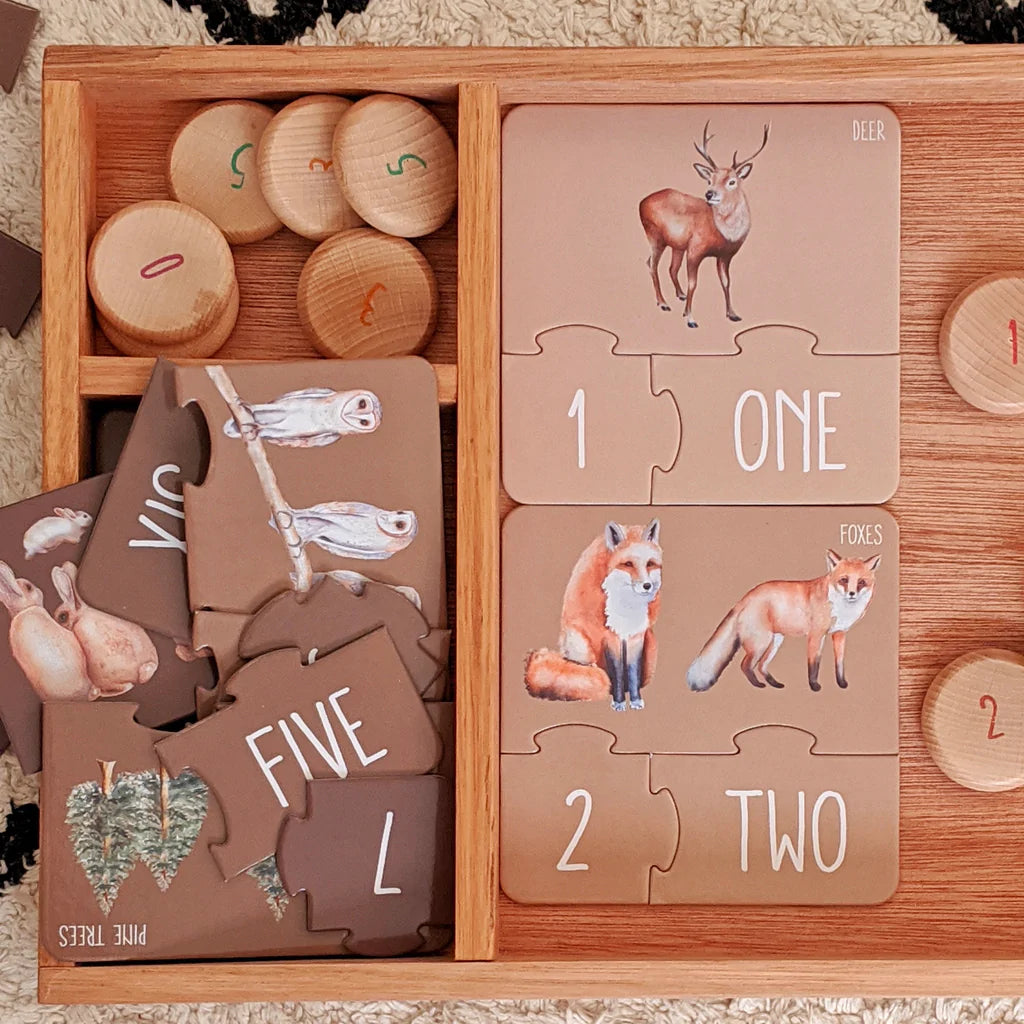 Counting Puzzle | Woodland